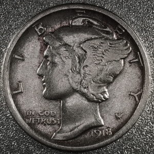 1918-D Mercury Dime