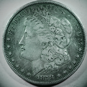1878-P Morgan Dollar 7TF Rev of 79