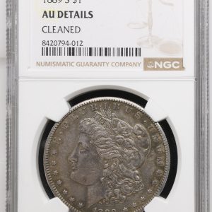 1889-S Morgan Dollar  NGC AU DETAILS