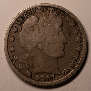 1897-P Barber Half Dollar