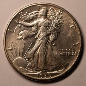 1939-P Walking Liberty Half Dollar