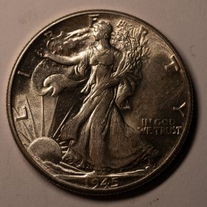 1945-P Walking Liberty Half Dollar