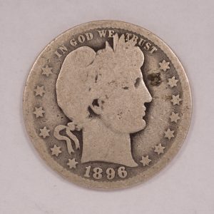 1896-O Barber Quarter  G-4