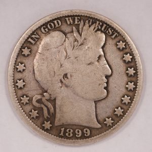 1899-P Barber Half Dollar  VG