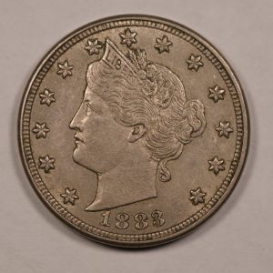 1883-P Liberty Nickel No "CENTS" MS