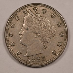 1883-P Liberty Nickel No "CENTS" MS